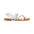 Sandali da donna bianchi con dettagli strass argento Lora Ferres, Donna, SKU w041001494, Immagine 0